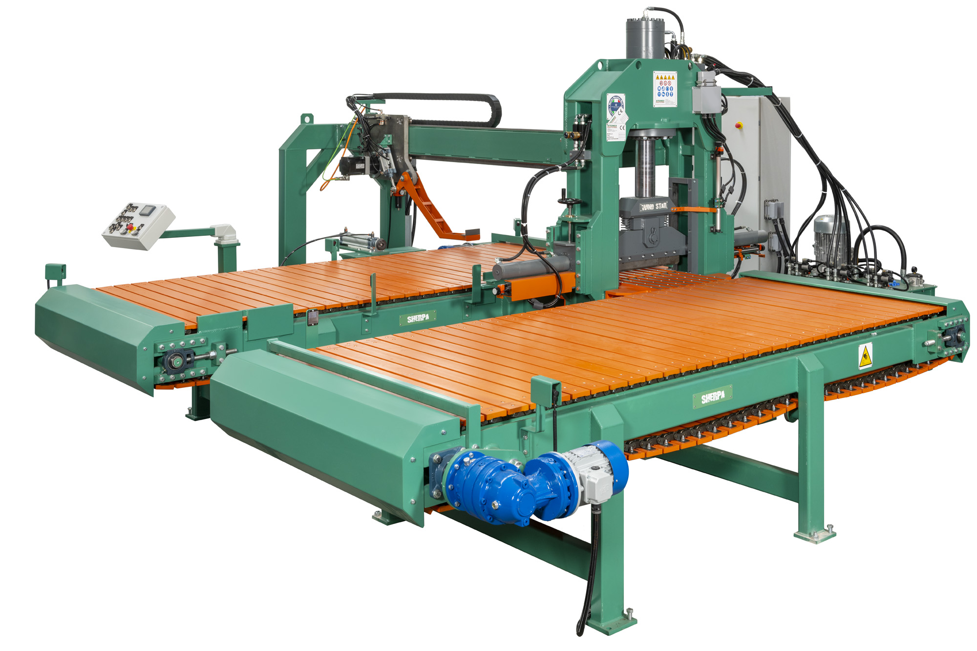 Macchinario industriale per lavorazione automatizzata del legno