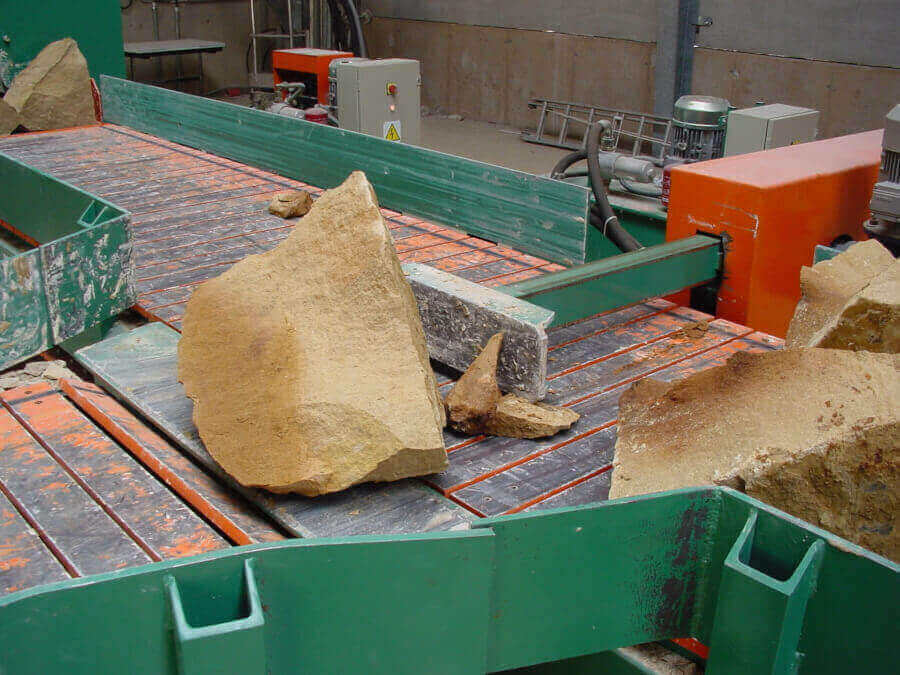 Macchina industriale taglio pietre naturali